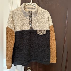 Super cute and cozy fleece jacket